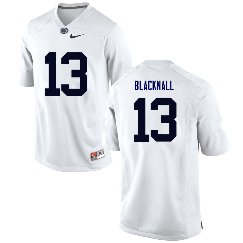 Men Penn State Nittany Lions #13 Saeed Blacknall College Football Jerseys-White - Click Image to Close